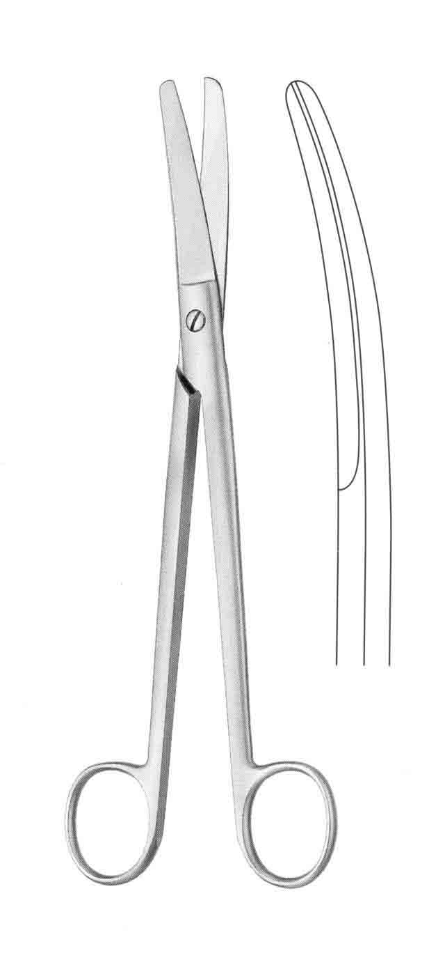 SÜPER KESKİN  MAKAS 20CM EĞRİ 